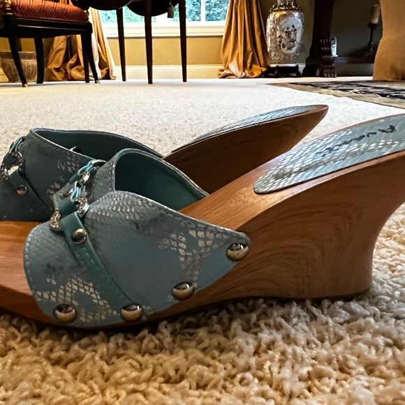 Blue Avanti summer shoes for women - Picture 7 of 9